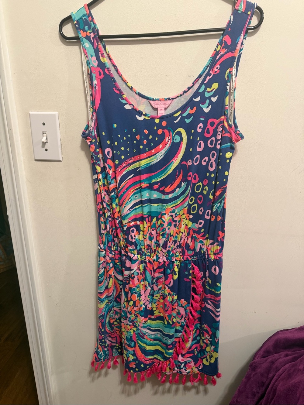 Beach loot size medium romper